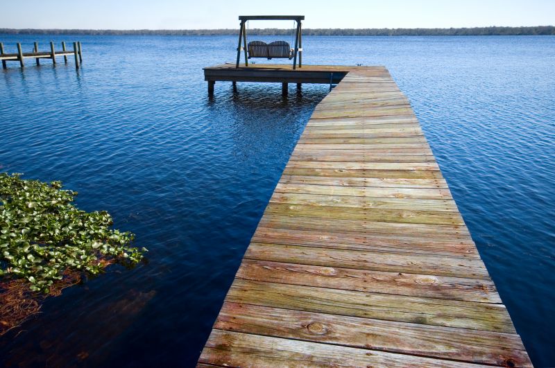 Wood Dock Installation in Alpharetta, GA